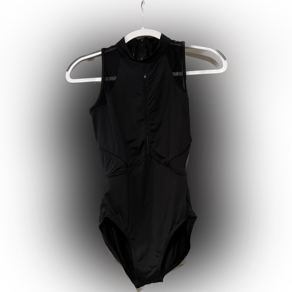BLOCH Leotard, footless tights, and wrap skirt - Dancer Halloween Costume - Lg